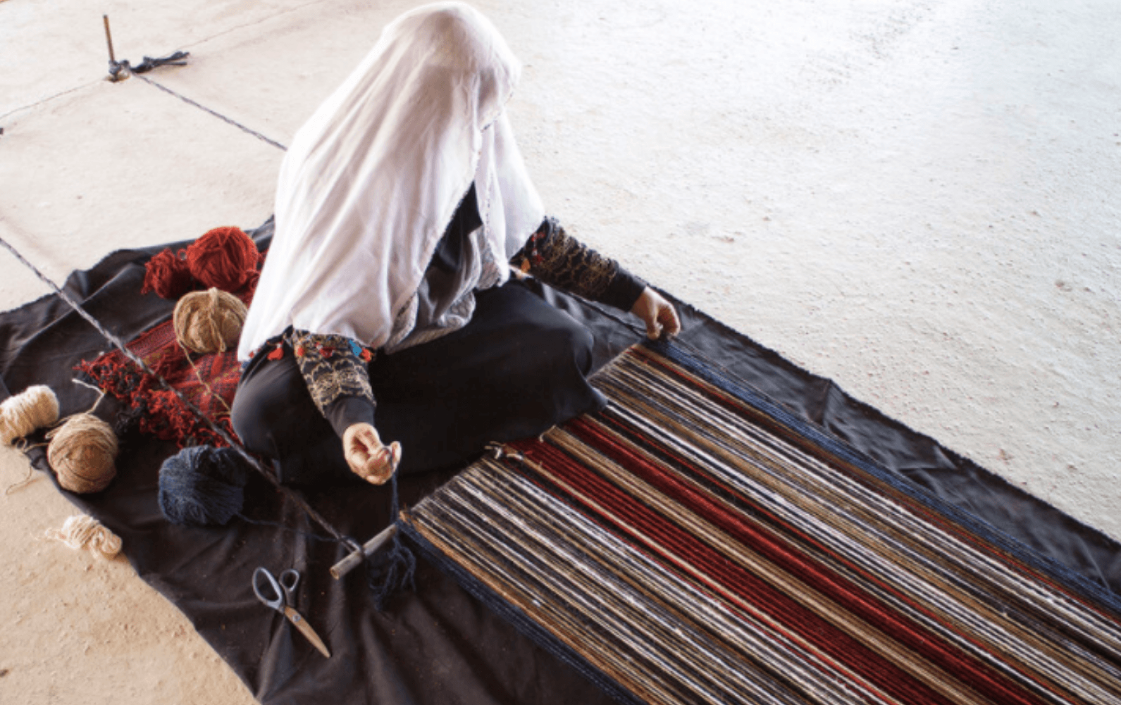 Traditional Weaving With The Ghazala Collective